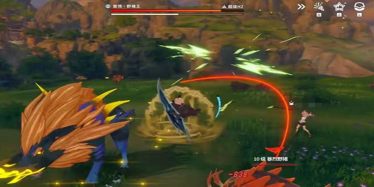 星痕共鸣野猪王如何打