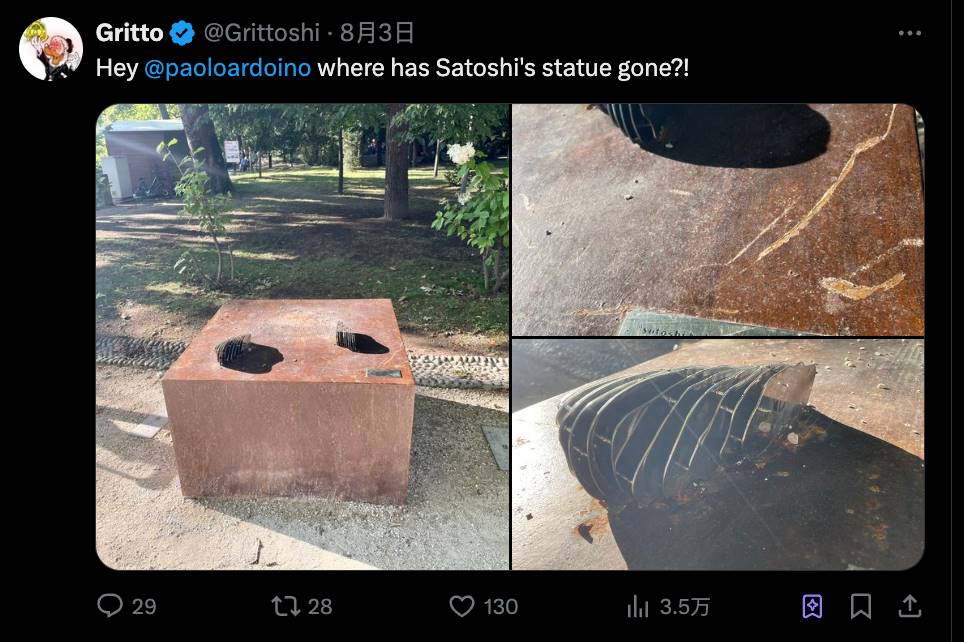 中本聪雕像沉入湖底，卢加诺的「加密梦」还能继续吗？