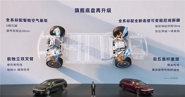 尊界S800技术下放 享界S9T六域融合：无惧颠簸！