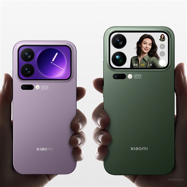 小米17、小米17 Pro、小米17 Pro Max官图正式公布：全系直屏 1.18mm超窄边