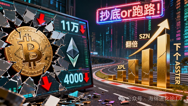 牛市陷阱再现？比特币跌破11万 以太坊失守4000 抄底还是逃顶？SZN逆势翻倍