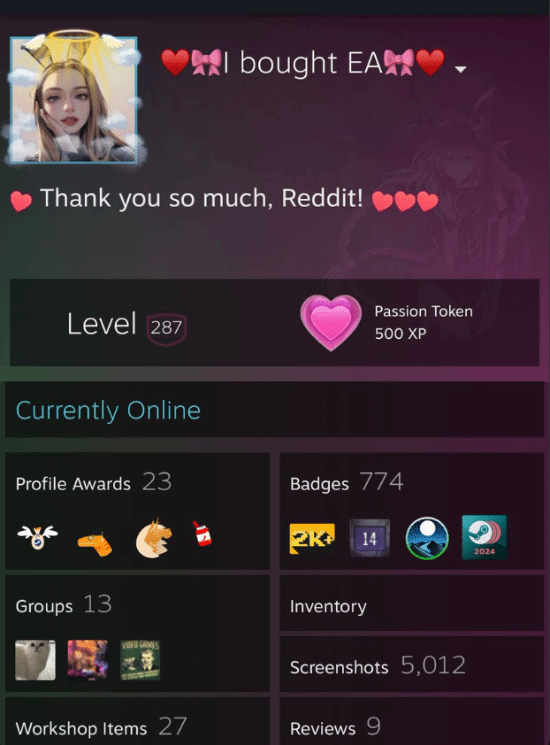 土豪操作！沙特王子Steam改名：我买下了EA
