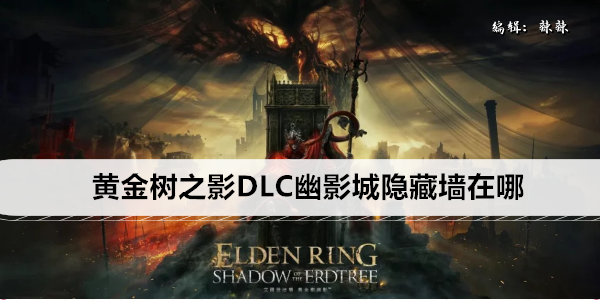 艾：艾尔登法环黄金树之影DLC幽影城隐藏墙位置详解