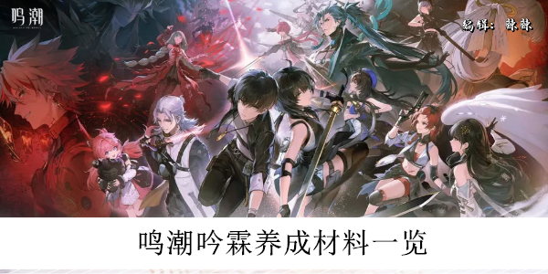 鸣潮吟霖培养材料全收集