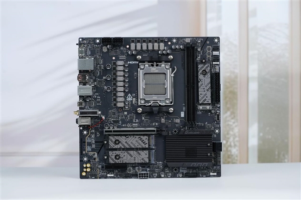 支持多种CPU调整外频！微星B850MPOWER主板图赏