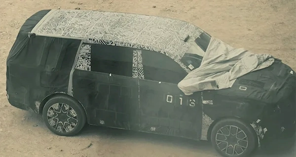 小米增程SUV YU9曝光！纯电续航超400公里 剑指理想L9/问界M9