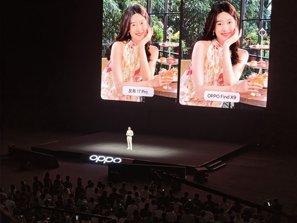 OPPO Find X9掀起画质革命：细节解析力完胜iPhone 17 Pro