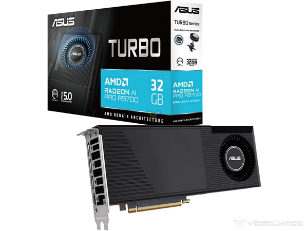 10999元!AMD最强专业显卡Radeon AI PRO R9700上市:第一次16针供电