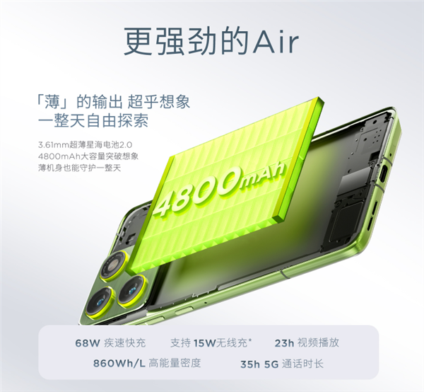 5.99mm还支持插卡!联想moto X70 Air发布:2399元起