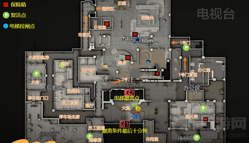 暗区突围电视台地图攻略大全电视台点位解析