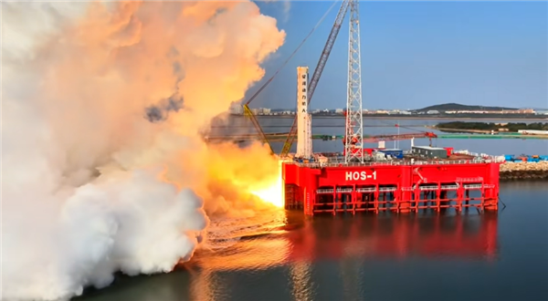 可复用25次!星河动力智神星一号火箭一子级动力系统海上试车成功