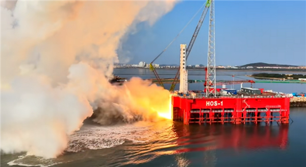 可复用25次!星河动力智神星一号火箭一子级动力系统海上试车成功