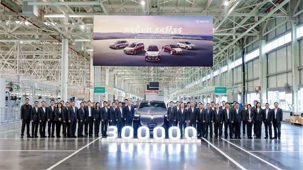 岚图第30万辆整车下线：华系最霸气旗舰SUV泰山来了！