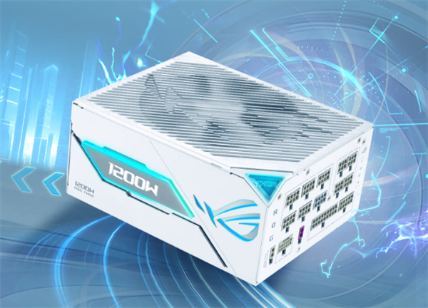 ROG雷神3代1200W电源新增纯白版本:磁吸OLED侧屏 售价3899元