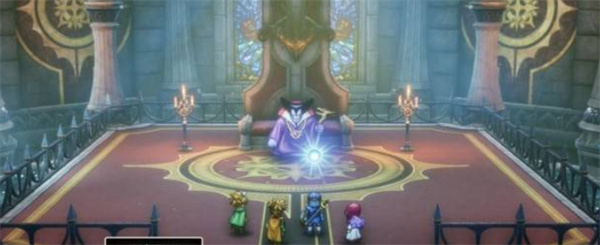 与龙王城中龙王的曾孙战斗