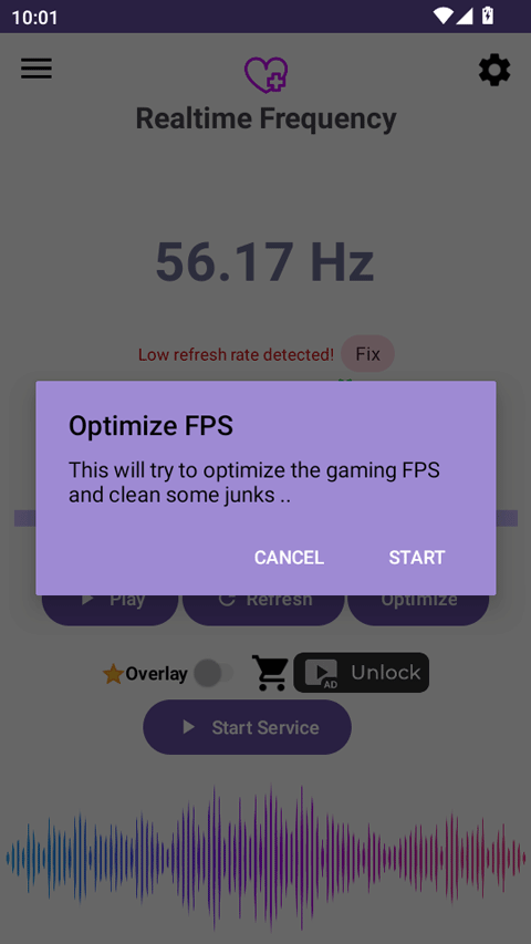Screen Refresh Rate Tool