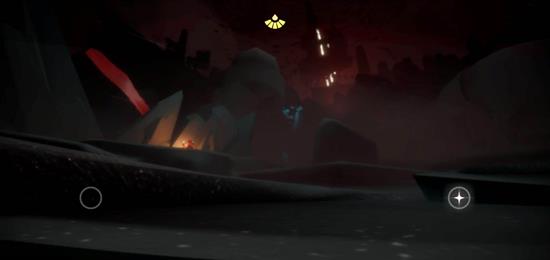 第一张地图中玩家需要灵活躲避四周不断坠落的巨石