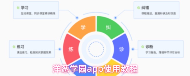 洋葱学园app主界面