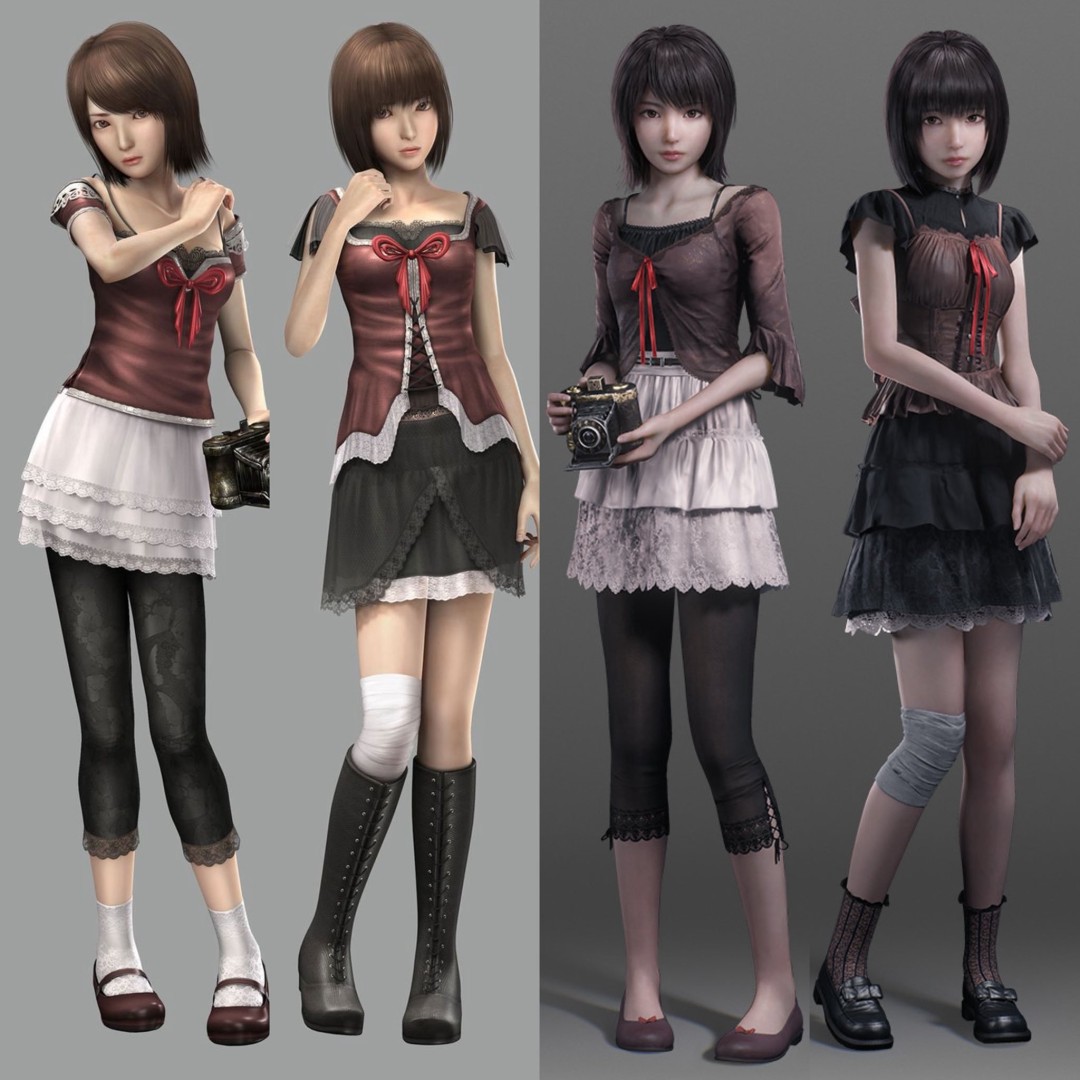 Wii版和重制版模型对比