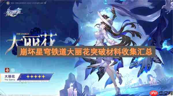 崩坏星穹铁道大丽花天赋培养材料全收集