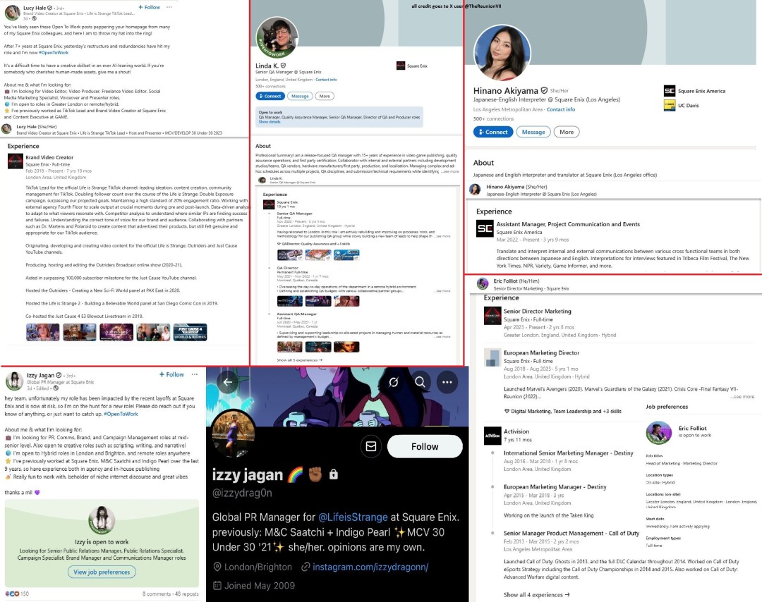 Square Enix裁员相关图片