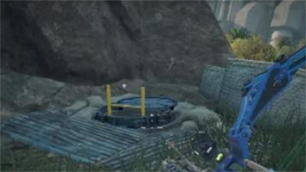 零号大坝密码门近景