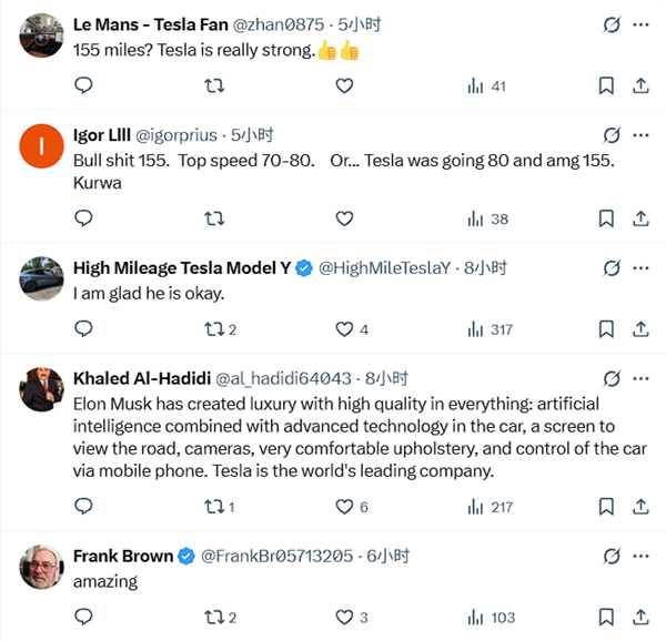 特斯拉Model 3被时速250公里奔驰AMG撞上:车主无碍 又提了一台