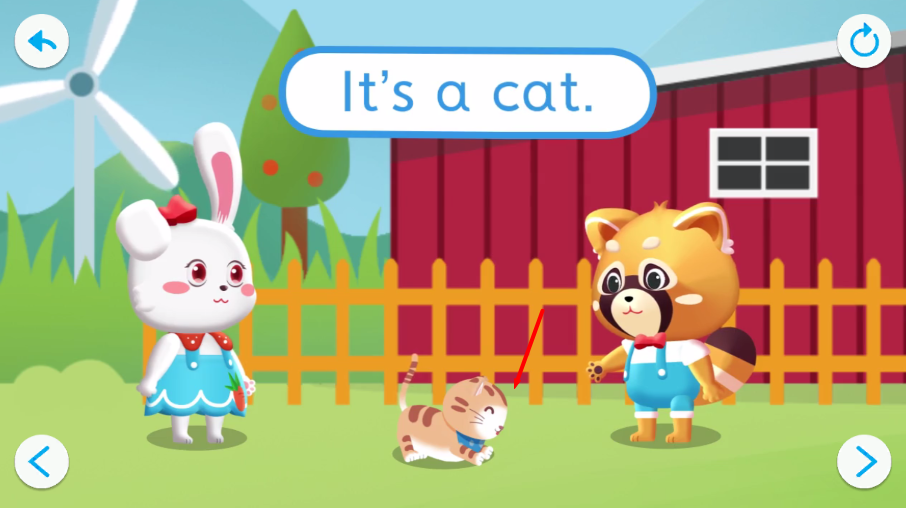 单词cat学习示例