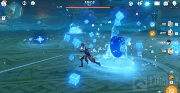 元素水滴技能演示