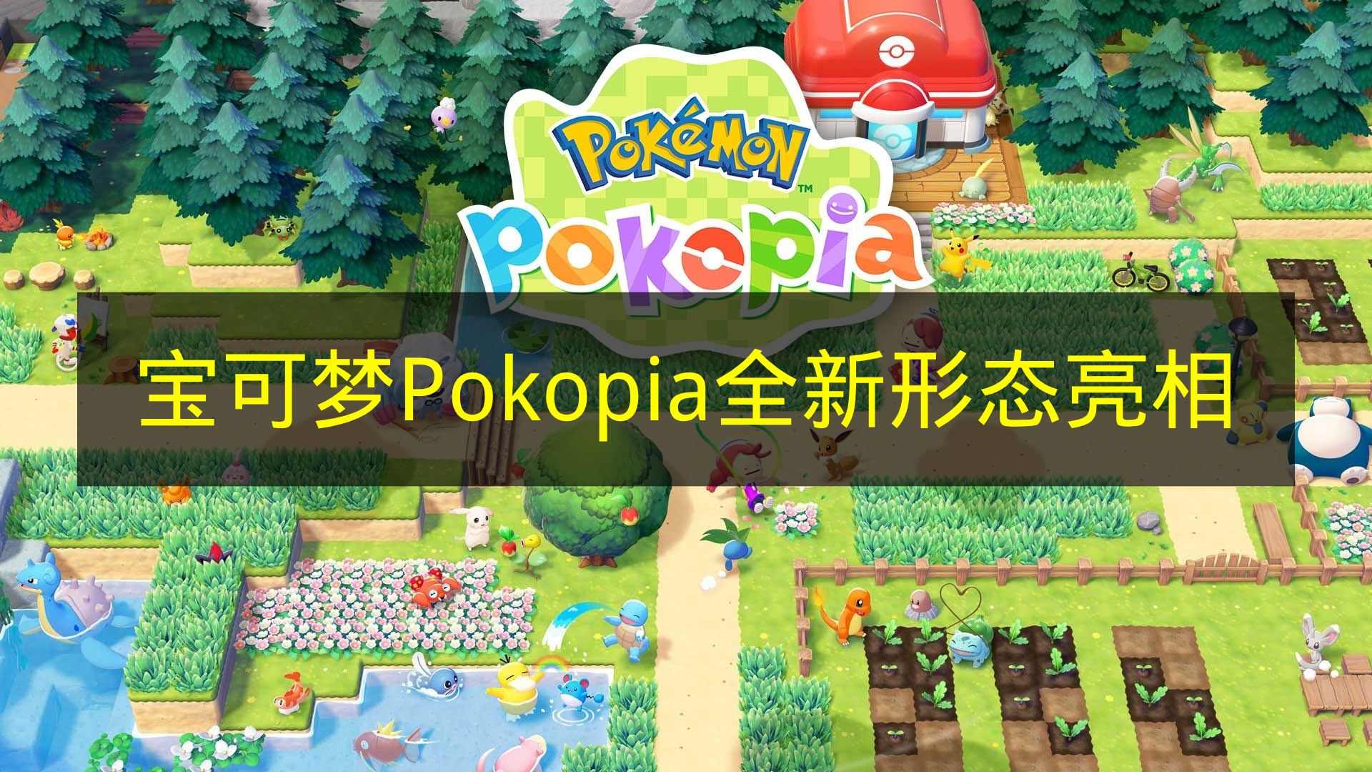 宝可梦Pokopia全新形态亮相