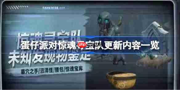 蛋仔派对惊魂寻宝队：狼影谜踪更新