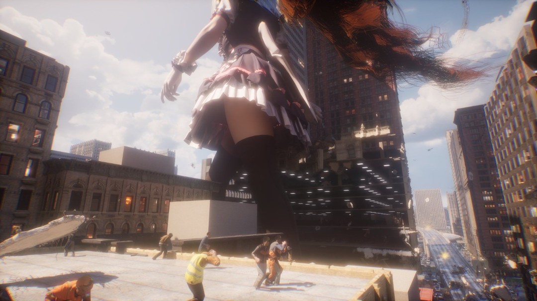 女巨人游乐场游戏截图