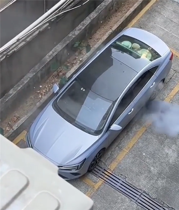网友拍下飞凡ER6自燃全过程：从冒烟到爆燃仅30多秒