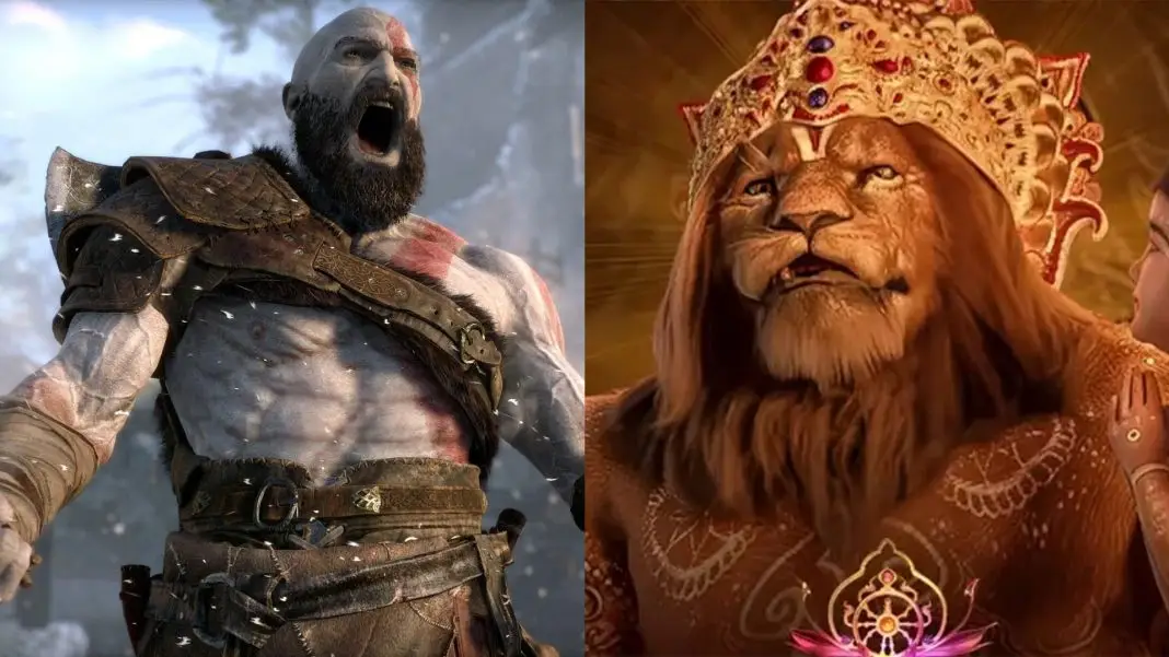 印度动画大片神似《战神》？战斗场景1:1完美还原！