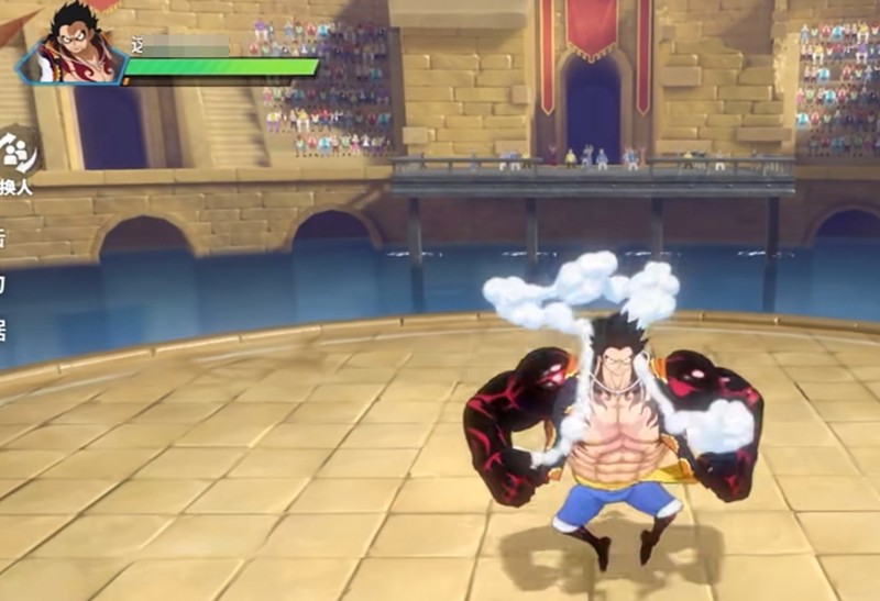 四档路飞奥义技能特效