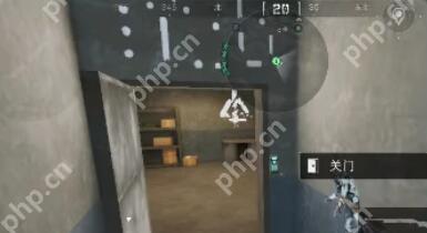 长弓溪谷密码门近景