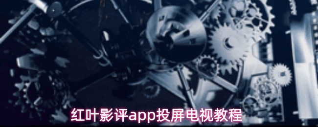 红叶影评app投屏示意图
