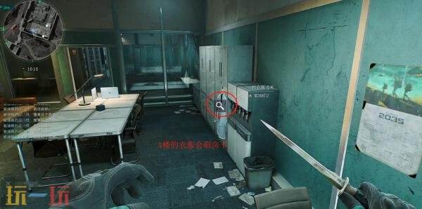 三角洲行动5号房卡位置