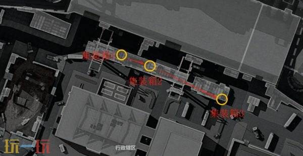 三角洲行动集装箱房卡位置