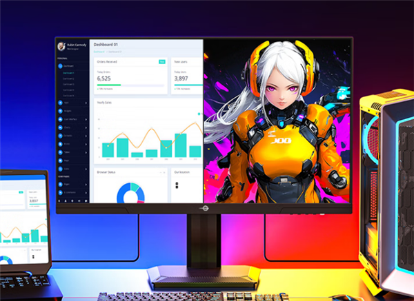 泰坦军团推出新款27寸显示器：2K 235Hz屏售价899元