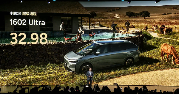 63.3度大电池一周纯电无忧！全新小鹏X9超级增混上市：30.98万起