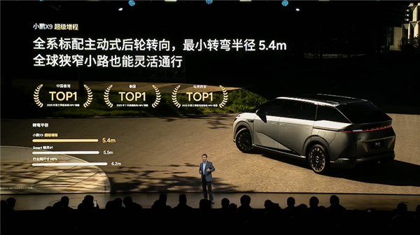 63.3度大电池一周纯电无忧！全新小鹏X9超级增混上市：30.98万起