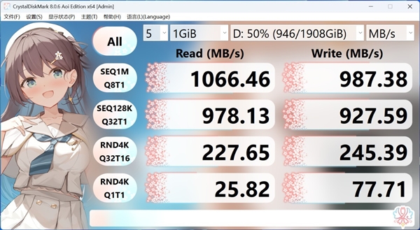 金士顿Dual Portable双接口移动固态硬盘上手:速度起飞 达到1050MB/s