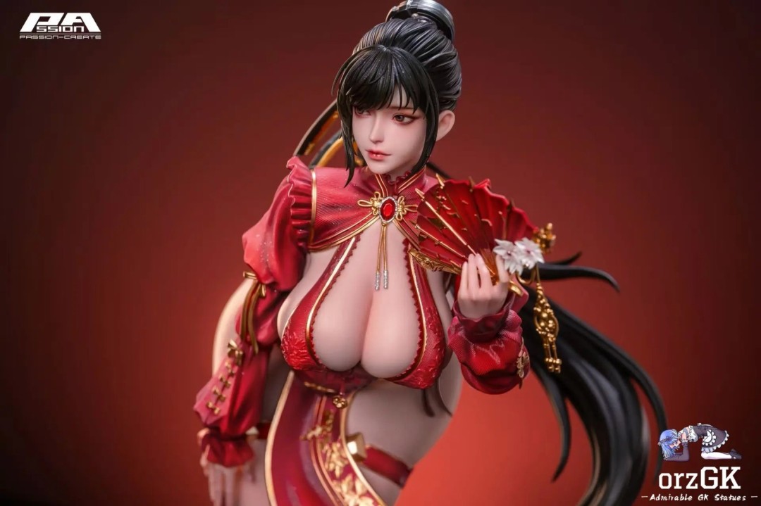 伊芙雕像侧面细节