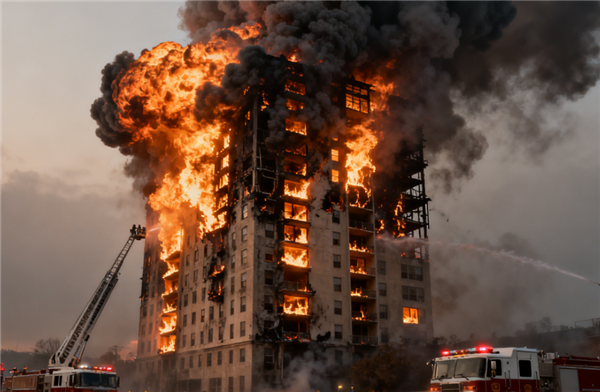 香港大埔火灾八方支援  高层起火往上跑还是往下跑：记住这些能救命！
