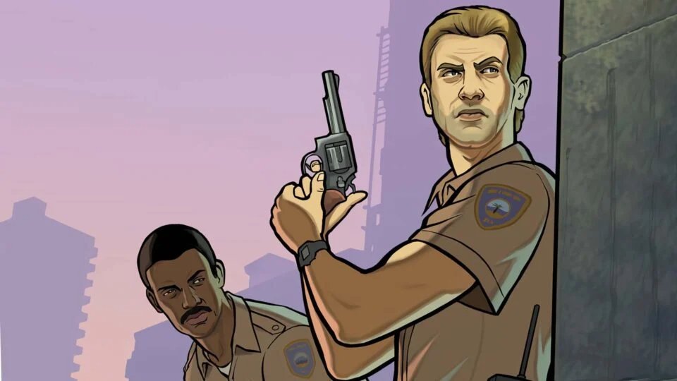 出警后发现是玩家在打游戏 激烈枪战