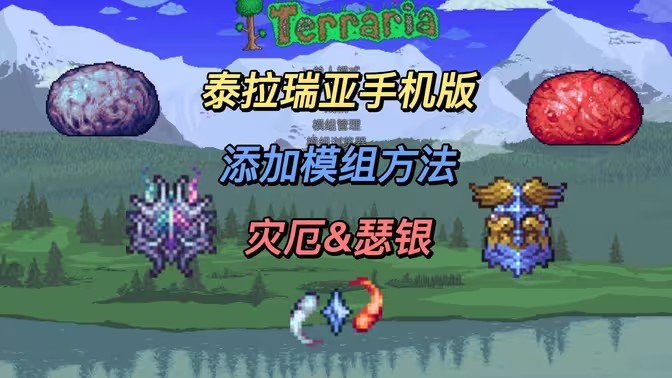 泰拉瑞亚手机版如何添加模组