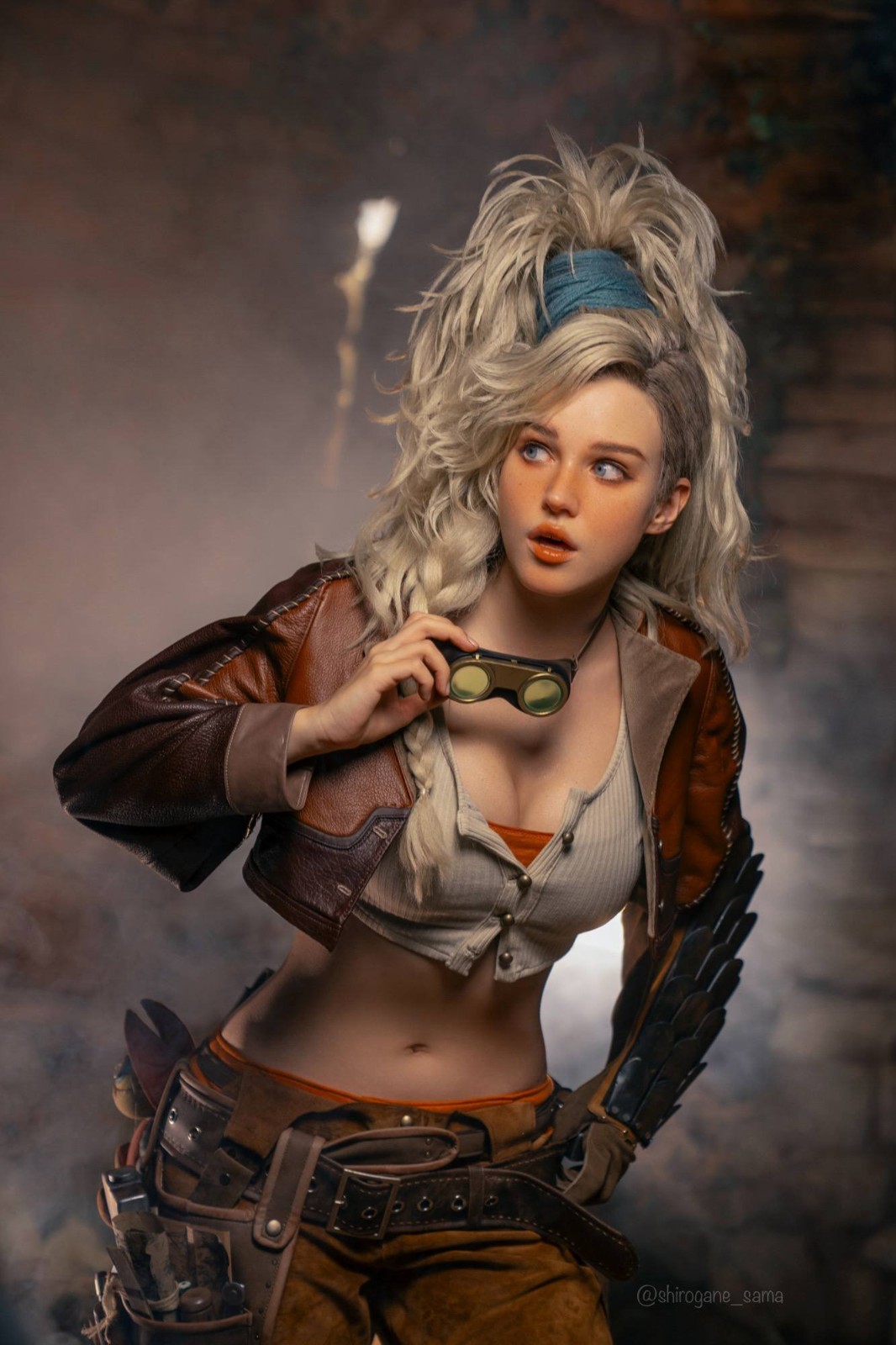 杰玛cosplay正面特写