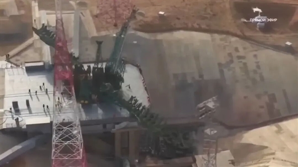 俄罗斯唯一的载人航天发射台:受伤了!