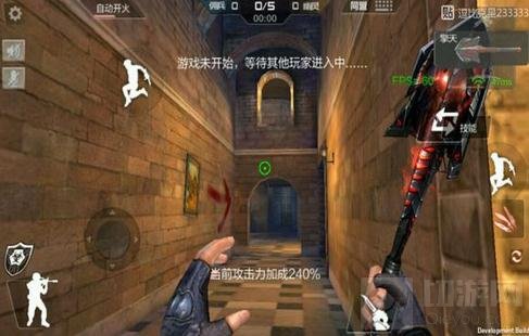 古堡逃亡战斗场景